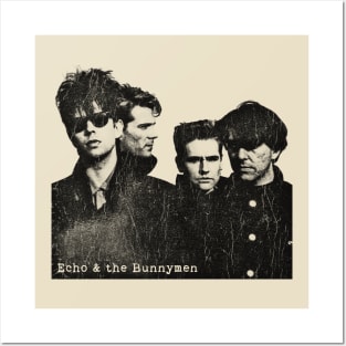 Echo & the Bunnymen Retro Posters and Art